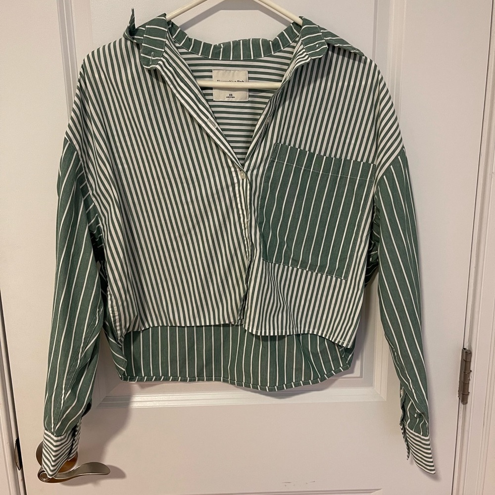 abercrombie collared shirt